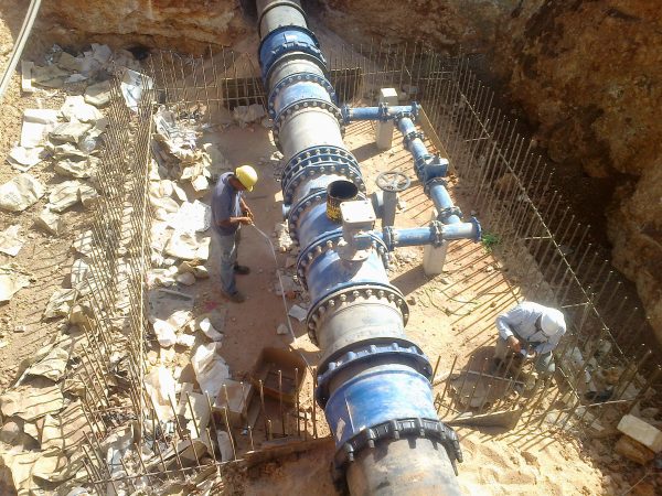 مشروع توريد وتركيب منظومة نقل المياه بمدينة طبرق