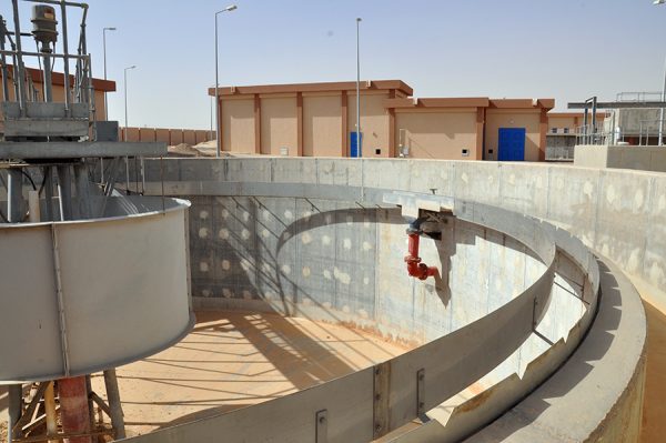 مشروع صيانة وتطوير محطة معالجة مياه الصرف الصحي أبو هادي – سرت