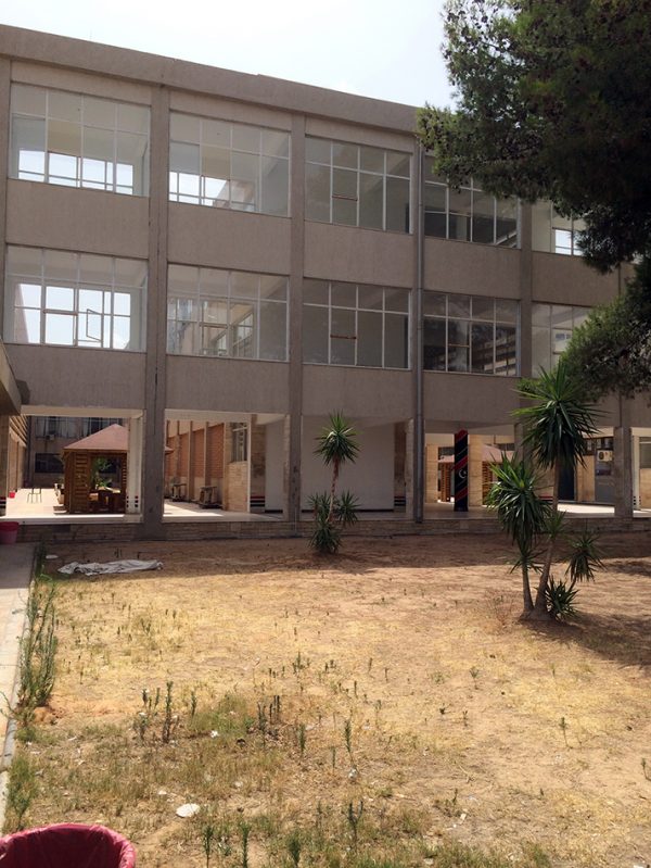 مشروع تحوير وصيانة وتجهيز عدد من المباني بالقاطع (أ) بجامعة طرابلس